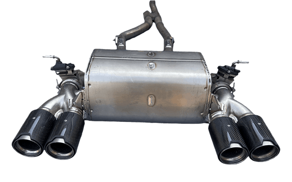 BMW rattling noise exhaust REPAIR in Dubai