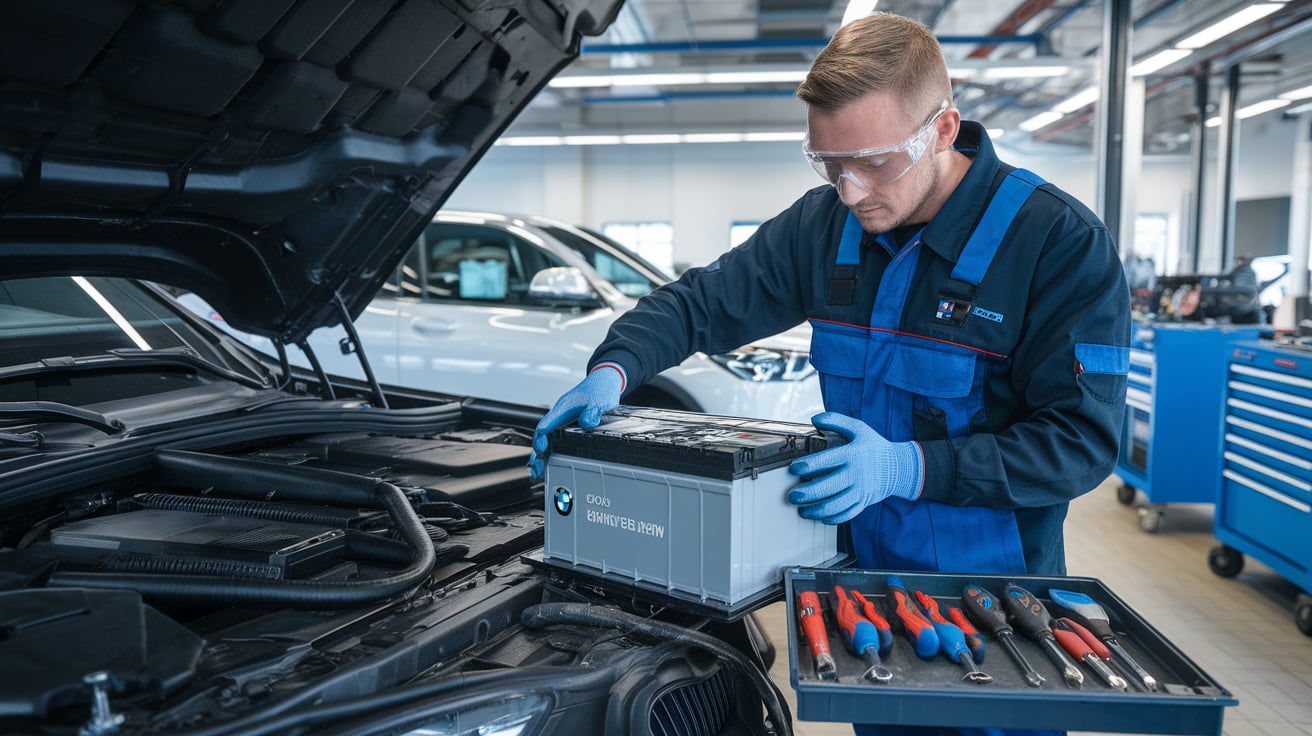BMW battery repair